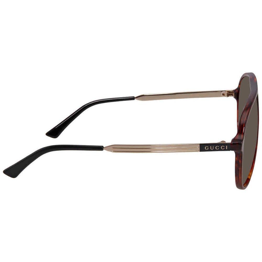 NEW Gucci Brown Aviator Men's Sunglasses - Picture 3 of 4